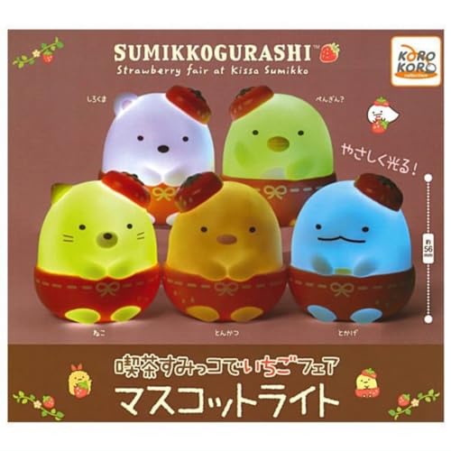 "Sumikkogurashi" Strawberry Fair at Kisssa Sumikko Mascot Light