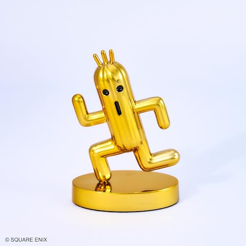 "Final Fantasy" Bright Arts Gallery Gold Cactuar