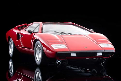 1/64 Scale Tomica Limited Vintage NEO TLV-N Lamborghini Countach LP400 (Red)