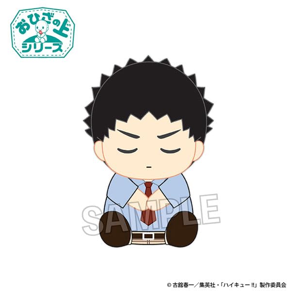"Haikyu!!" On the Lap Series Plush Ohirune Ver. Iwaizumi Hajime