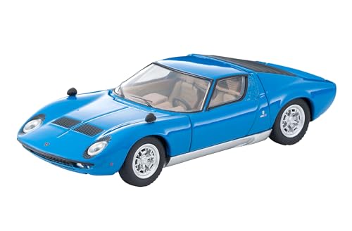 1/64 Scale Tomica Limited Vintage TLV Lamborghini Miura P400 (Blue)