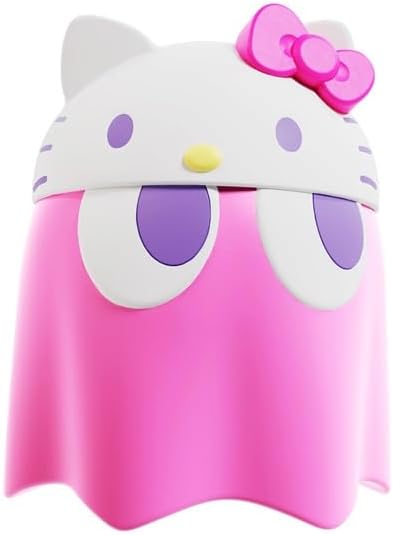 "Pac-Man" x Sanrio Characters Chibi Collect Figure Deluxe Ghost Hello Kitty