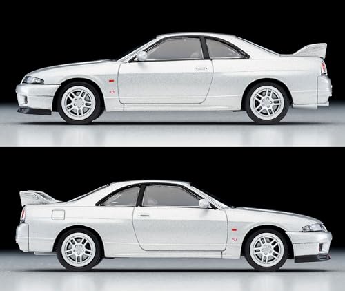 1/64 Scale Tomica Limited Vintage NEO TLV-N308b Nissan Skyline GT-R Nurburgring Time Attack Car (Silver)