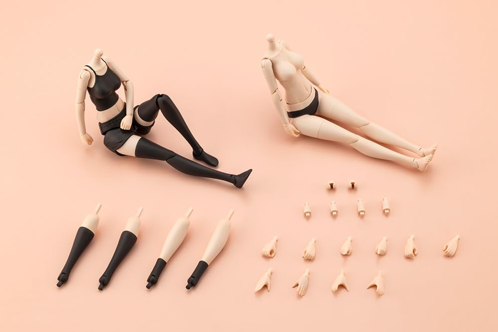 壽屋(KOTOBUKIYA) 創彩少女庭園 ドレスアップボディ【M】カラーC Ver. 全高約134mm 1/10スケール プラモデル