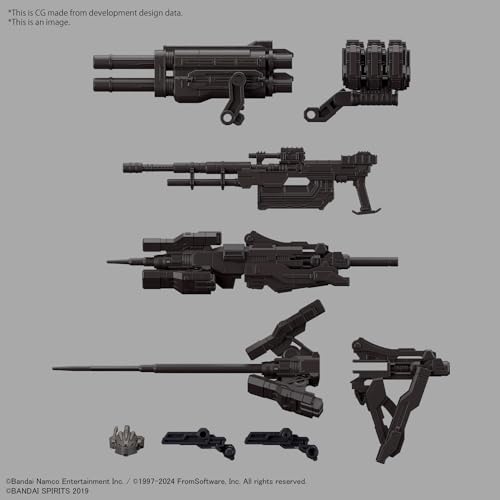 30MM "Armored Core VI: Fires of Rubicon" RaD CC-2000 ORBITER NIGHTFALL