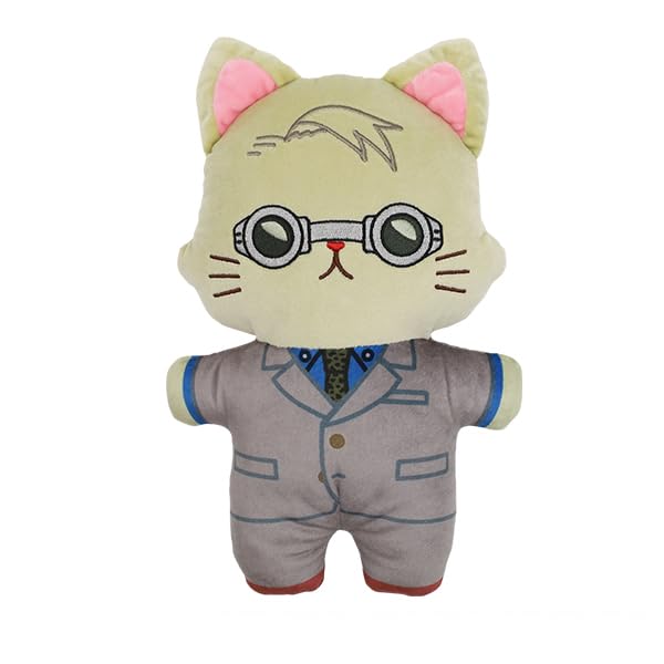 "Jujutsu Kaisen" Season 2 withCAT Flat Plush with Eye Mask Nanami Kento