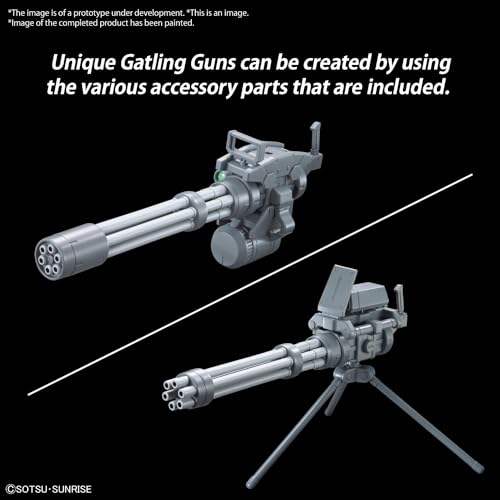 Optional Parts Set Gunpla 09 "Gundam Build Fighters Try" (Giant Gatling)