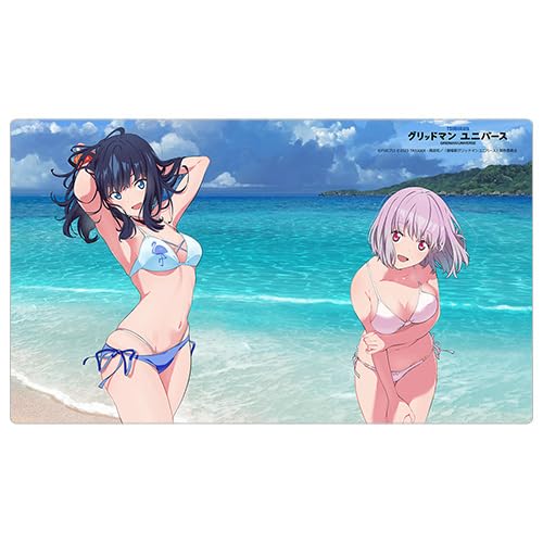 "GRIDMAN UNIVERSE" Original Illustration Rubber Mat Takarada Rikka & Shinjo Akane / Swimwear