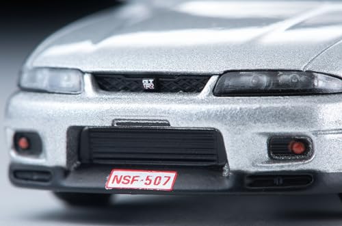 1/64 Scale Tomica Limited Vintage NEO TLV-N308b Nissan Skyline GT-R Nurburgring Time Attack Car (Silver)