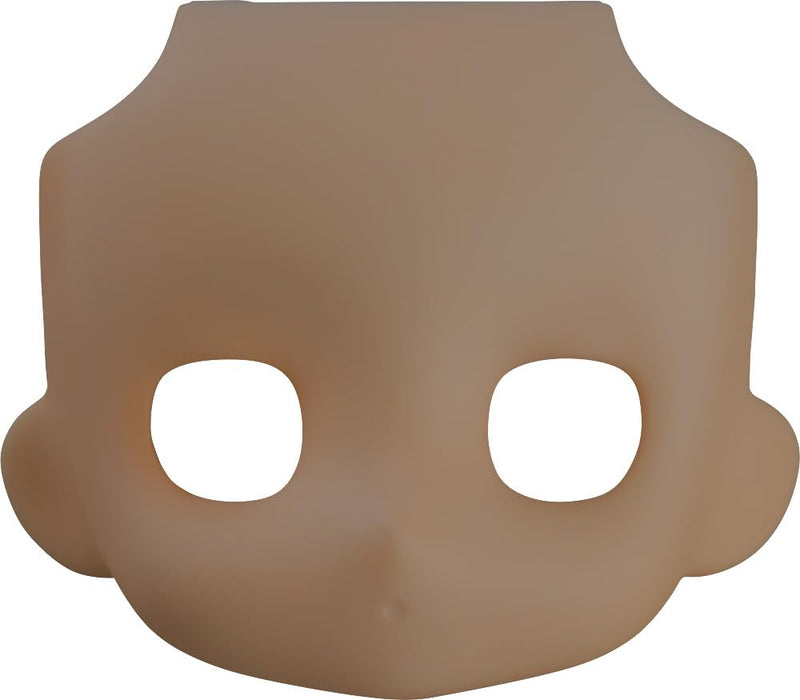 Nendoroid Doll Customizable Face Plate Narrowed Eyes: Without Makeup (Cinnamon)