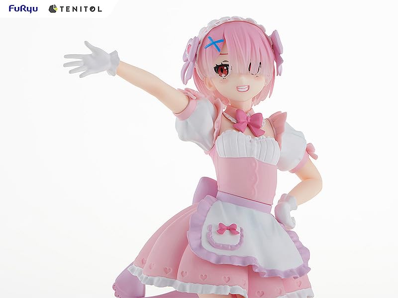 TENITOL "Re:Zero kara Hajimeru Isekai Seikatsu" Yumekawa Maid Rem & Ram Set With Bonus