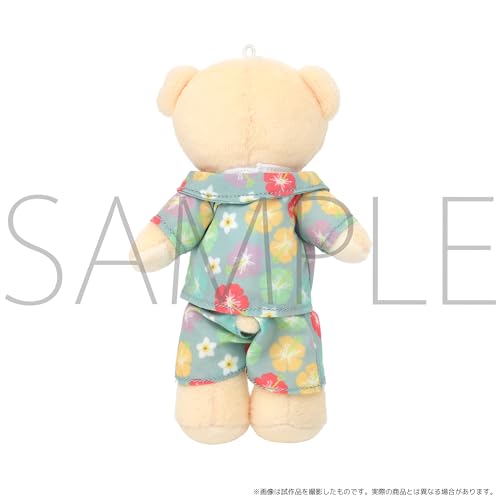 Kumamate Aloha Shirt Green Costume for Plush