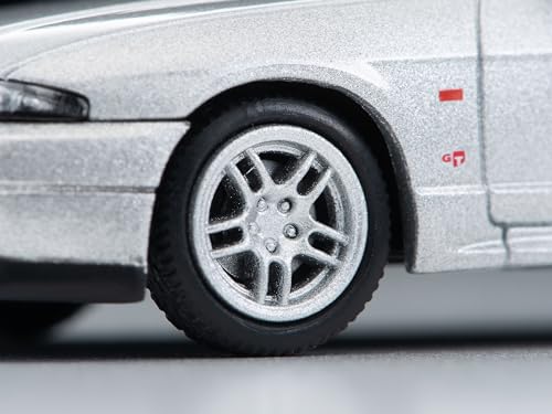 1/64 Scale Tomica Limited Vintage NEO TLV-N308b Nissan Skyline GT-R Nurburgring Time Attack Car (Silver)