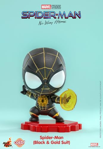 Cosbi Marvel Collection #064 Spider-Man (Black & Gold Suit) "Spider-Man: No Way Home"