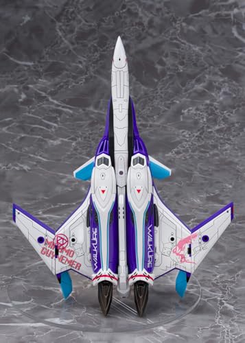 青島文化教材社(AOSHIMA) VFG マクロスデルタ VF-31J ジークフリード 美雲・ギンヌメール 全高約150mm 色分け済みプラモデル MC-17 (飛行機)
