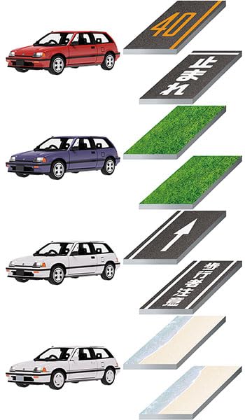 Figure Vehicle Honda CIVIC Si 4個入りBOX