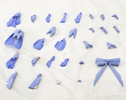 M.S.G Modeling Support Goods Mecha Supply 33 Expansion Armor Type E Dress Ver. Light Blue