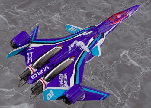 青島文化教材社(AOSHIMA) VFG マクロスデルタ VF-31J ジークフリード 美雲・ギンヌメール 全高約150mm 色分け済みプラモデル MC-17 (飛行機)