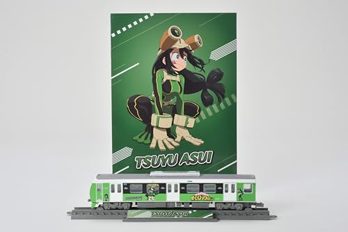 Railway Collection "My Hero Academia" x Shizuoka Railway Asui Tsuyu