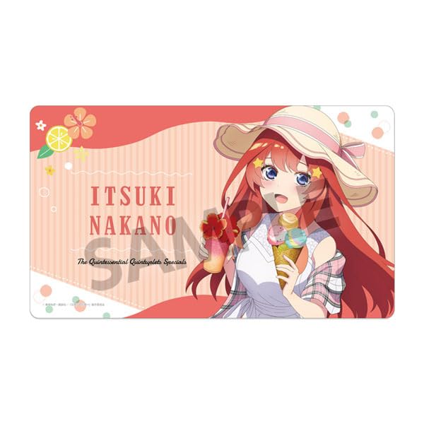 "The Quintessential Quintuplets Specials" Original Illustration Rubber Mat Nakano Itsuki Vacances Ver.