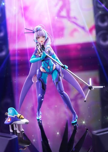 青島文化教材社(AOSHIMA) VFG マクロスデルタ VF-31J ジークフリード 美雲・ギンヌメール 全高約150mm 色分け済みプラモデル MC-17 (飛行機)