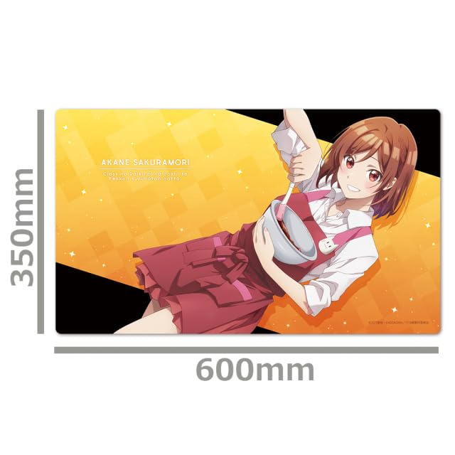 "I Got Married to the Girl I Hate Most in Class" Character Rubber Mat Akane Apron Ver.