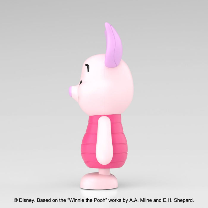 青島文化教材社 楽プラ トコトコ No.DP-14 くまのプーさん ピグレット 色分け済みプラモデル