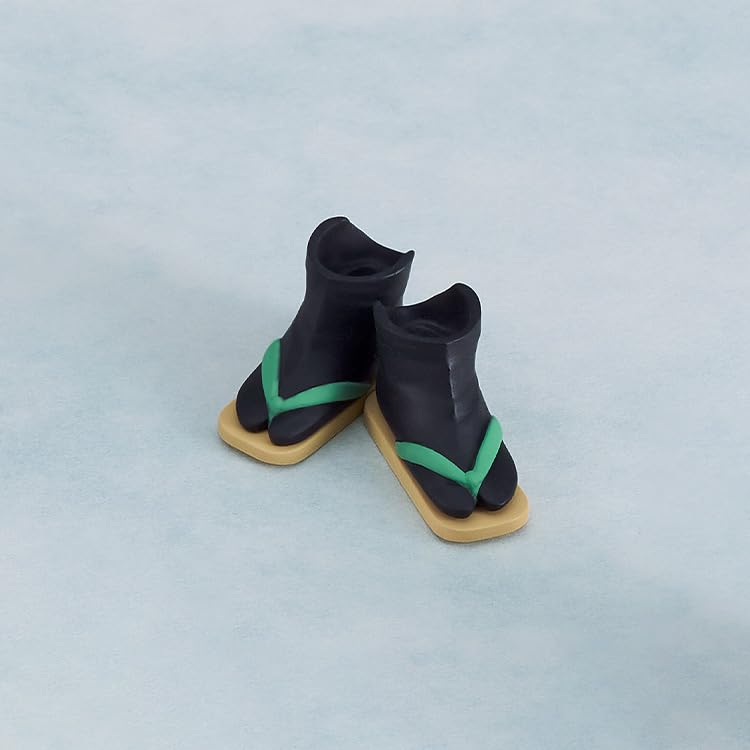 Harmonia bloom Shoes Series root (Zori / Black Tabi)