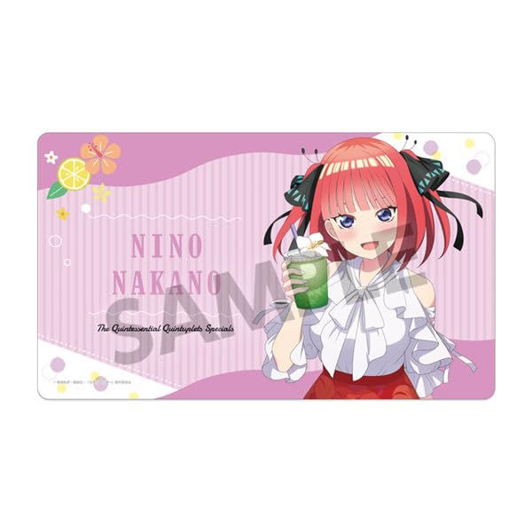 "The Quintessential Quintuplets Specials" Original Illustration Rubber Mat Nakano Nino Vacances Ver.