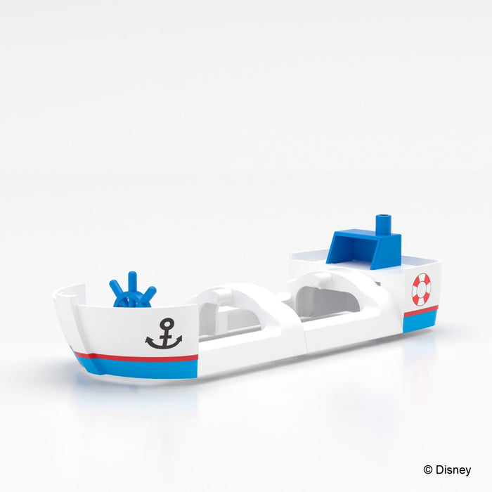 青島文化教材社 楽プラ トコトコ No.DP-09 ディズニー キャラクター ドナルド＆デイジー 色分け済みプラモデル