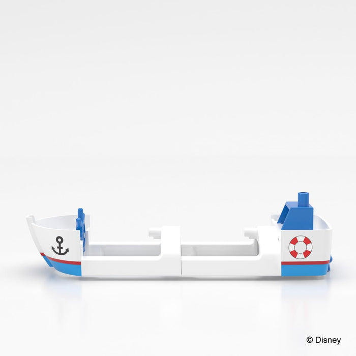 青島文化教材社 楽プラ トコトコ No.DP-09 ディズニー キャラクター ドナルド＆デイジー 色分け済みプラモデル