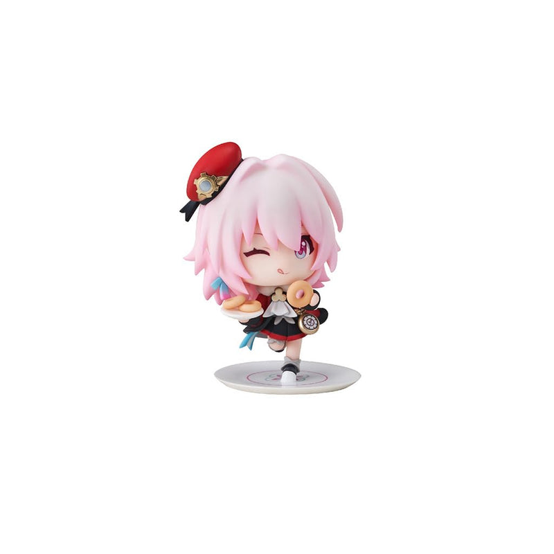 RIBOSE "HONKAI: STAR RAIL" EXPRESS WELCOME TEA PARTY THEMED MYSTERY BOX DEFORMED FIGURE MARCH 7TH
