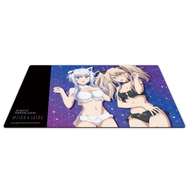 "The Misfit of Demon King Academy II: History's Strongest Demon King Reincarnates and Goes to School with His Descendants" Character Rubber Mat B Misha & Sasha