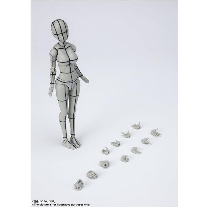 S.H.Figuarts Body-chan -Kentaro Yabuki- Edition Wire Frame (Gray Color Ver.)