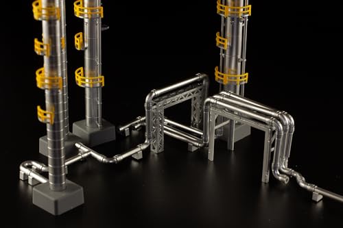 1/150 Scale Plastic Kit 1/150 Scale Structure Kit (Fractionating Columns)