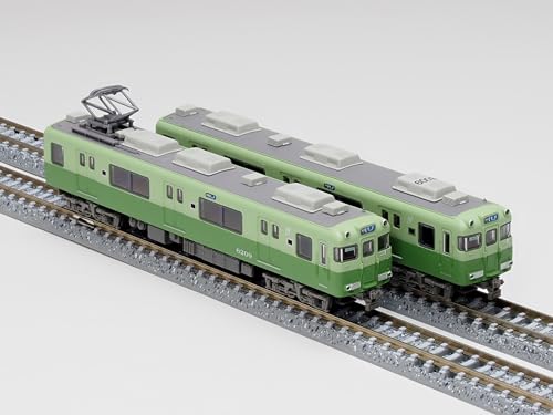 Railway Collection Nagoya Railroad 6000 Series (Imomushi Reprint Painted Train, 6009 Formation) 2 Car Set