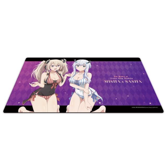 "The Misfit of Demon King Academy II: History's Strongest Demon King Reincarnates and Goes to School with His Descendants" Character Rubber Mat A Misha & Sasha
