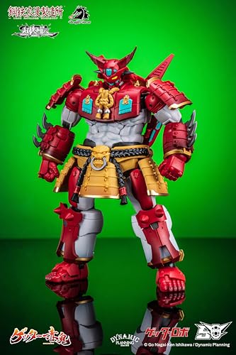 DRAGON HORSE x IRON ROMANCE WORKSHOP 「超機列伝」シリーズ ゲッター赤鬼 PVC&ABS&POM製 塗装済み可動フィギュア