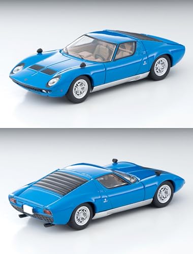 1/64 Scale Tomica Limited Vintage TLV Lamborghini Miura P400 (Blue)