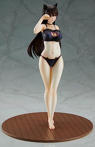 "Mishiranu Joshikousei ni Kankin sareta Mangaka no Hanashi" Konata Swimsuit & Cat Lingerie Costume Set