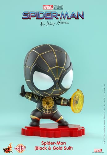 Cosbi Marvel Collection #064 Spider-Man (Black & Gold Suit) "Spider-Man: No Way Home"