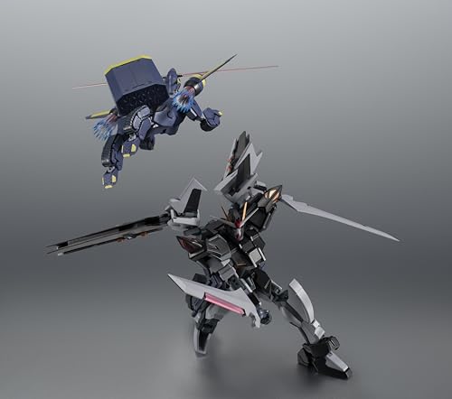 Robot Spirits Side MS "Mobile Suit Gundam SEED C.E. 73: Stargazer" GAT-X105E + AQM / E-X09S Strike Noir Gundam Ver. A.N.I.M.E.