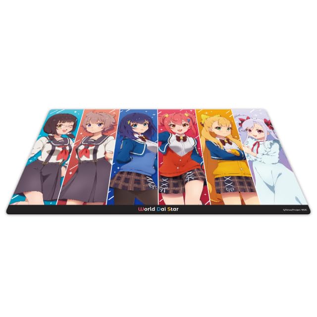 "World Dai Star" Character Rubber Mat