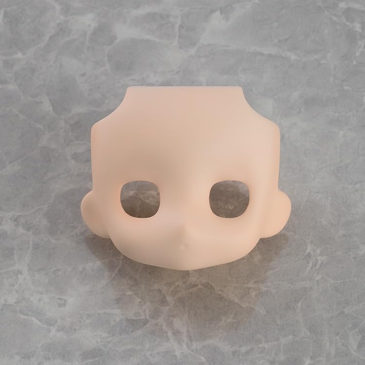 Nendoroid Doll Customizable Face Plate Narrowed Eyes: Without Makeup (Cream)