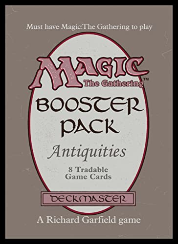 "MAGIC: The Gathering" Players Card Sleeve Retro Core Antiquities (Reprint Edition) MTGS-305