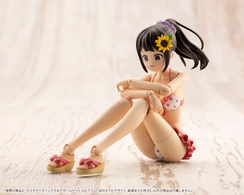 Sousai Shojo Teien Customize Face & Decal Set Vol. 7 Raguhonoerika Design for Yuki Madoka B