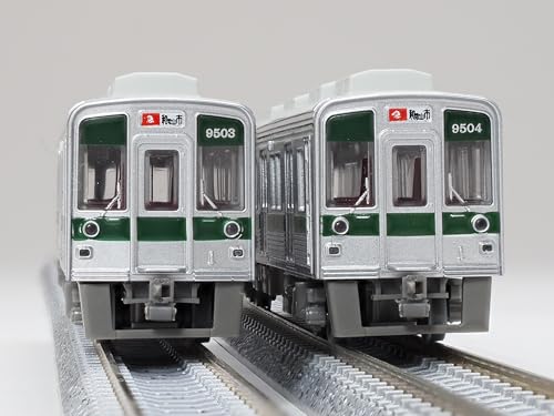 Railway Collection Nankai Electric Railway 9000 Series (Old Paint, Green Stripe) 4 Car Set B