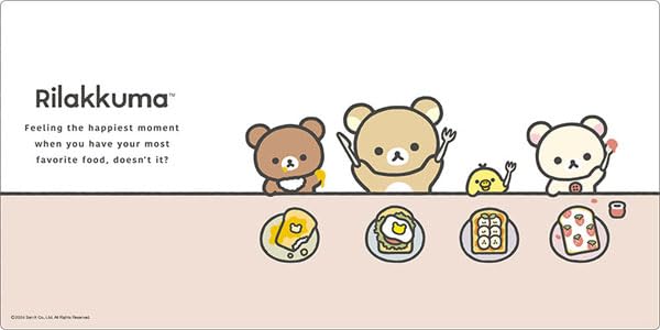 Bushiroad Rubber Mat Collection V2 Vol. 1121 "Rilakkuma" NEW BASIC RILAKKUMA Part. 3