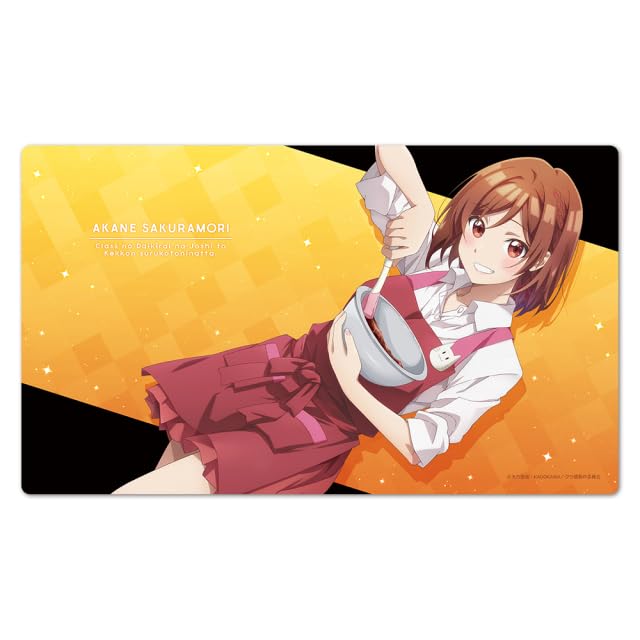 "I Got Married to the Girl I Hate Most in Class" Character Rubber Mat Akane Apron Ver.