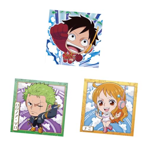 Nyaformation "One Piece" Pirates Sticker Wafer Card LOG. 8